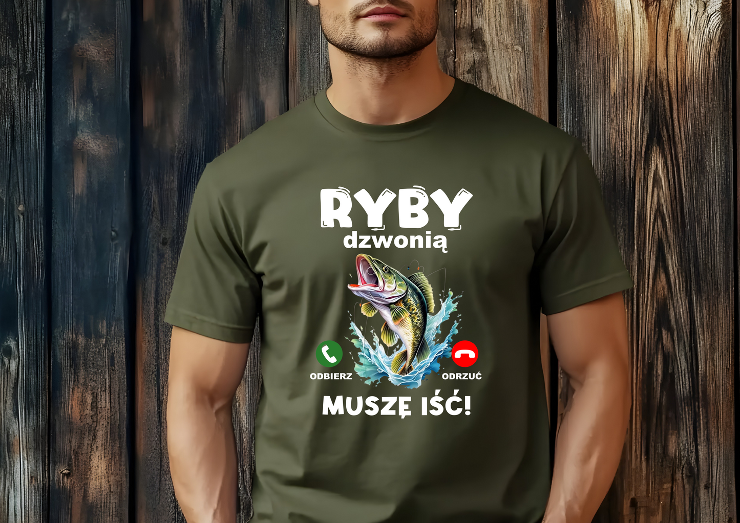 T-Shirt "T-Shirt Ryby dzwonia"