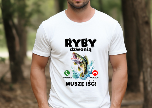 T-Shirt "T-Shirt Ryby dzwonia"