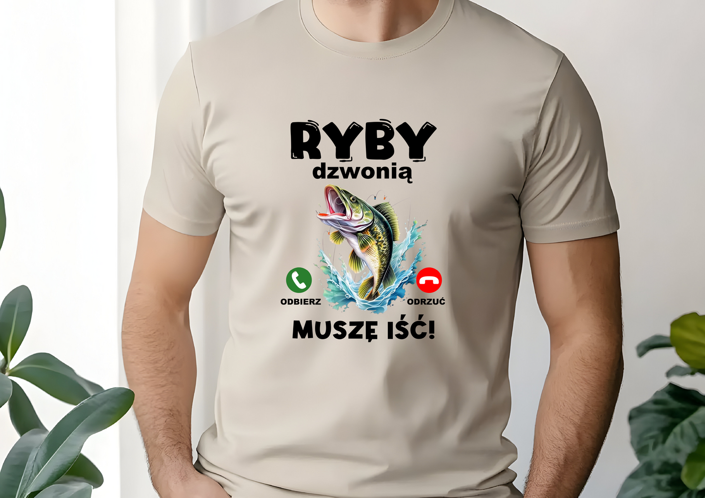 T-Shirt "T-Shirt Ryby dzwonia"
