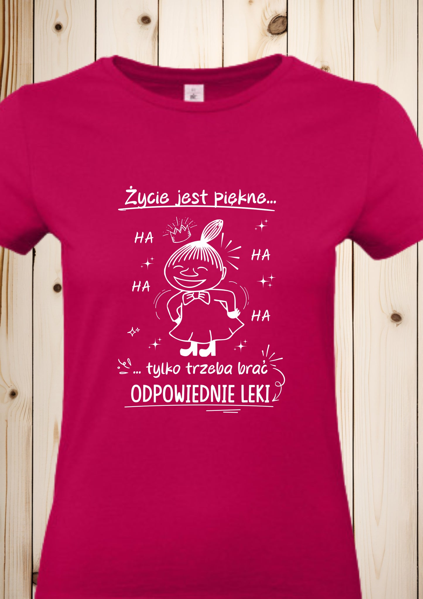 T-Shirt "Mala Mi - Życie jest piękne"