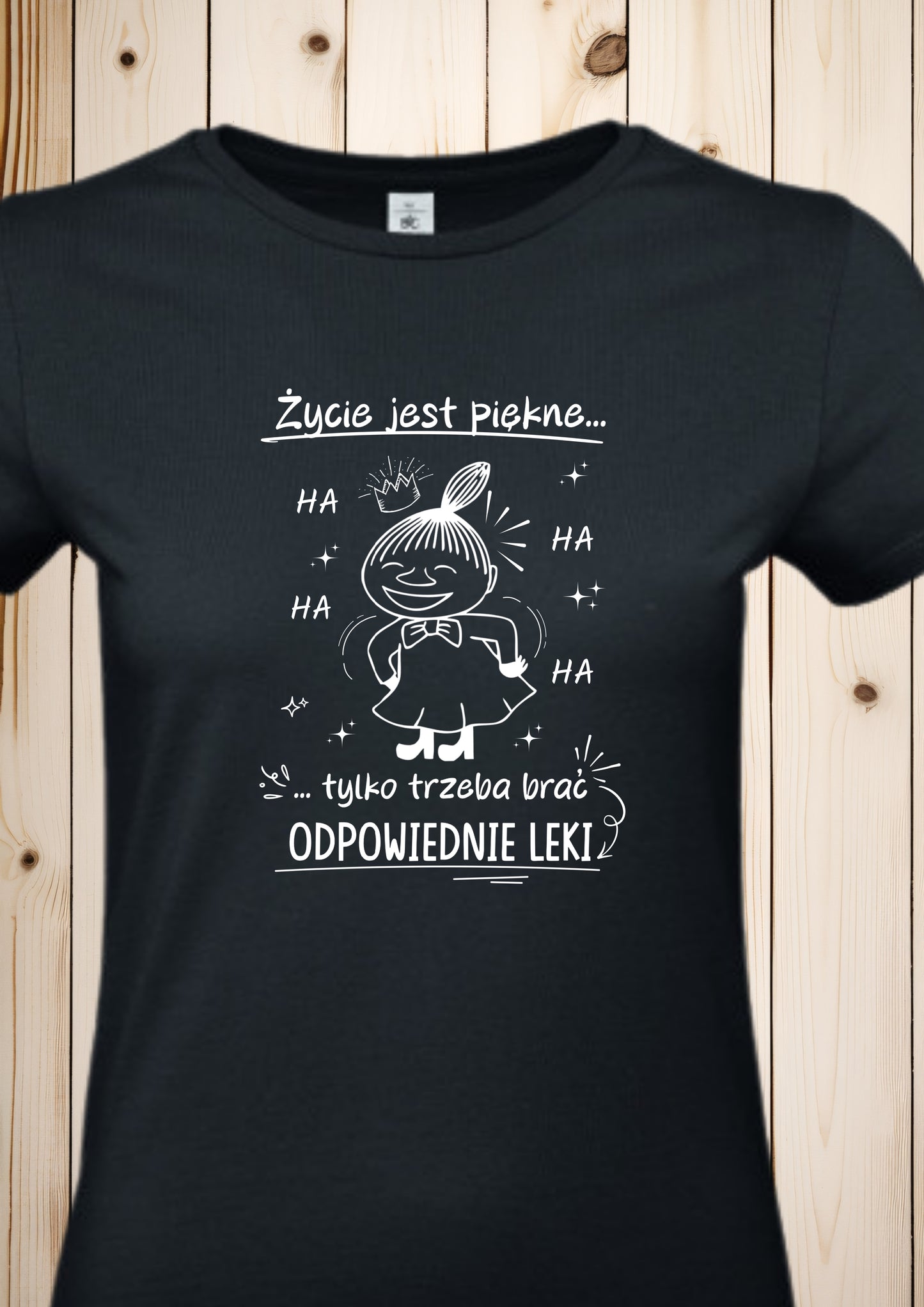 T-Shirt "Mala Mi - Życie jest piękne"