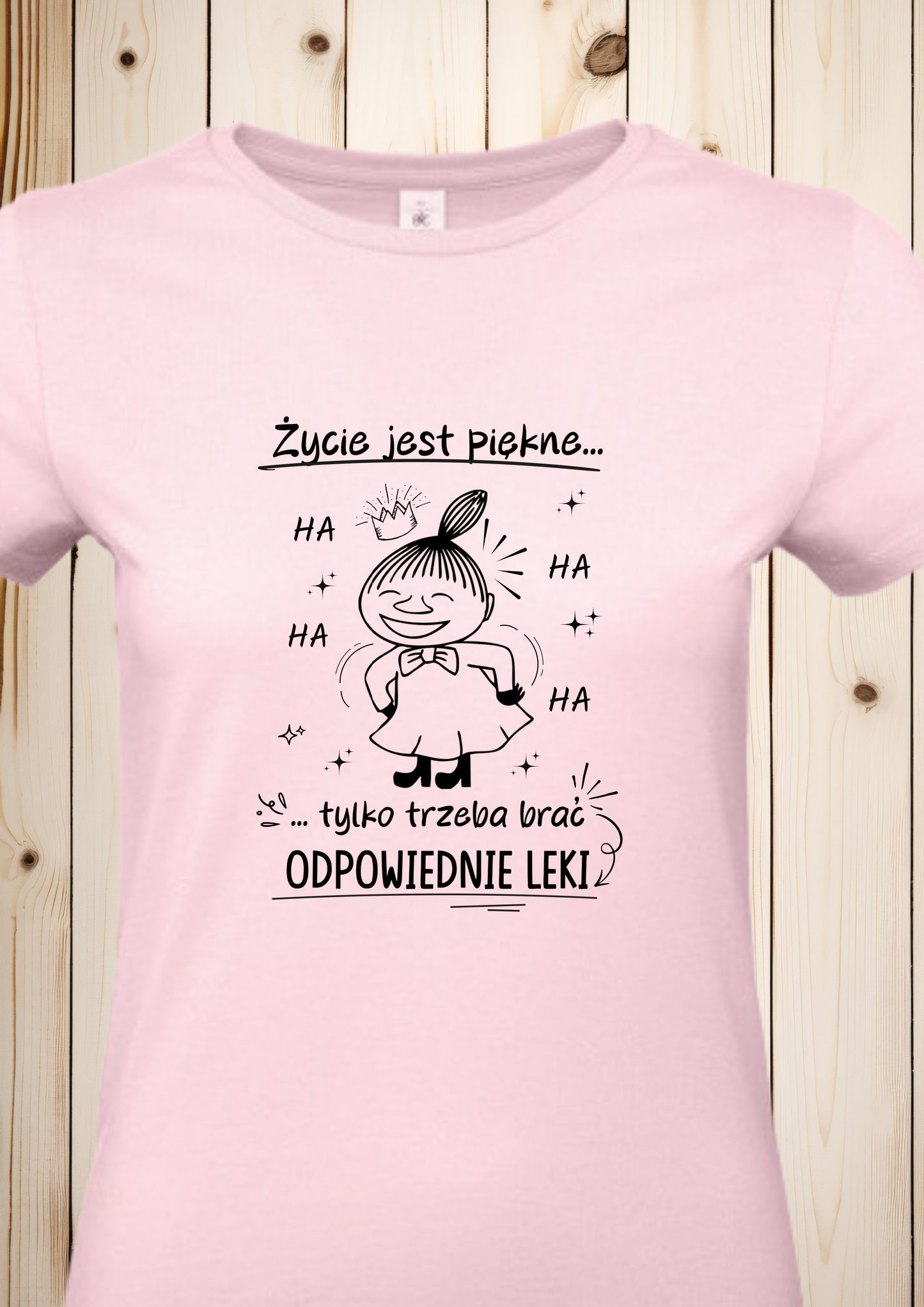 T-Shirt "Mala Mi - Życie jest piękne"