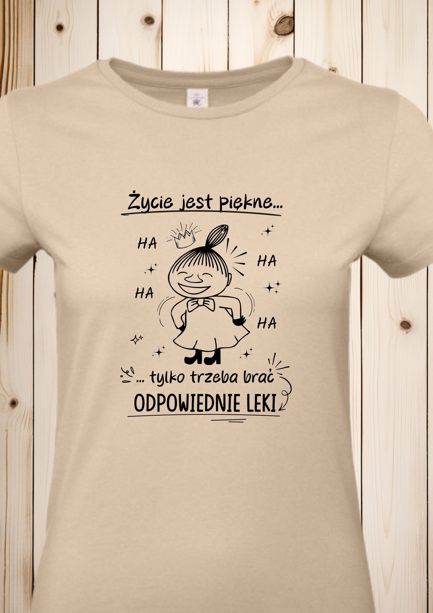 T-Shirt "Mala Mi - Życie jest piękne"