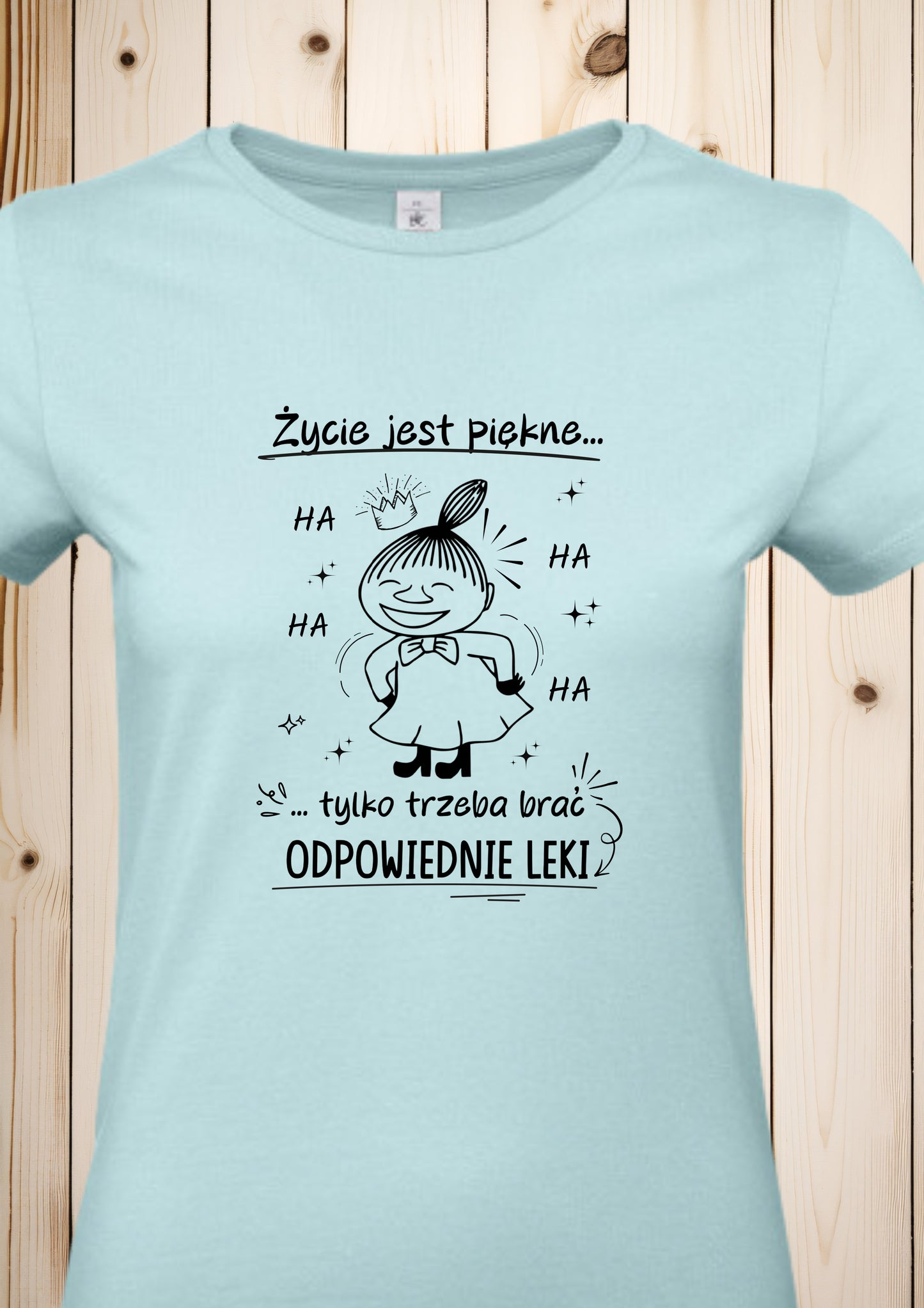 T-Shirt "Mala Mi - Życie jest piękne"