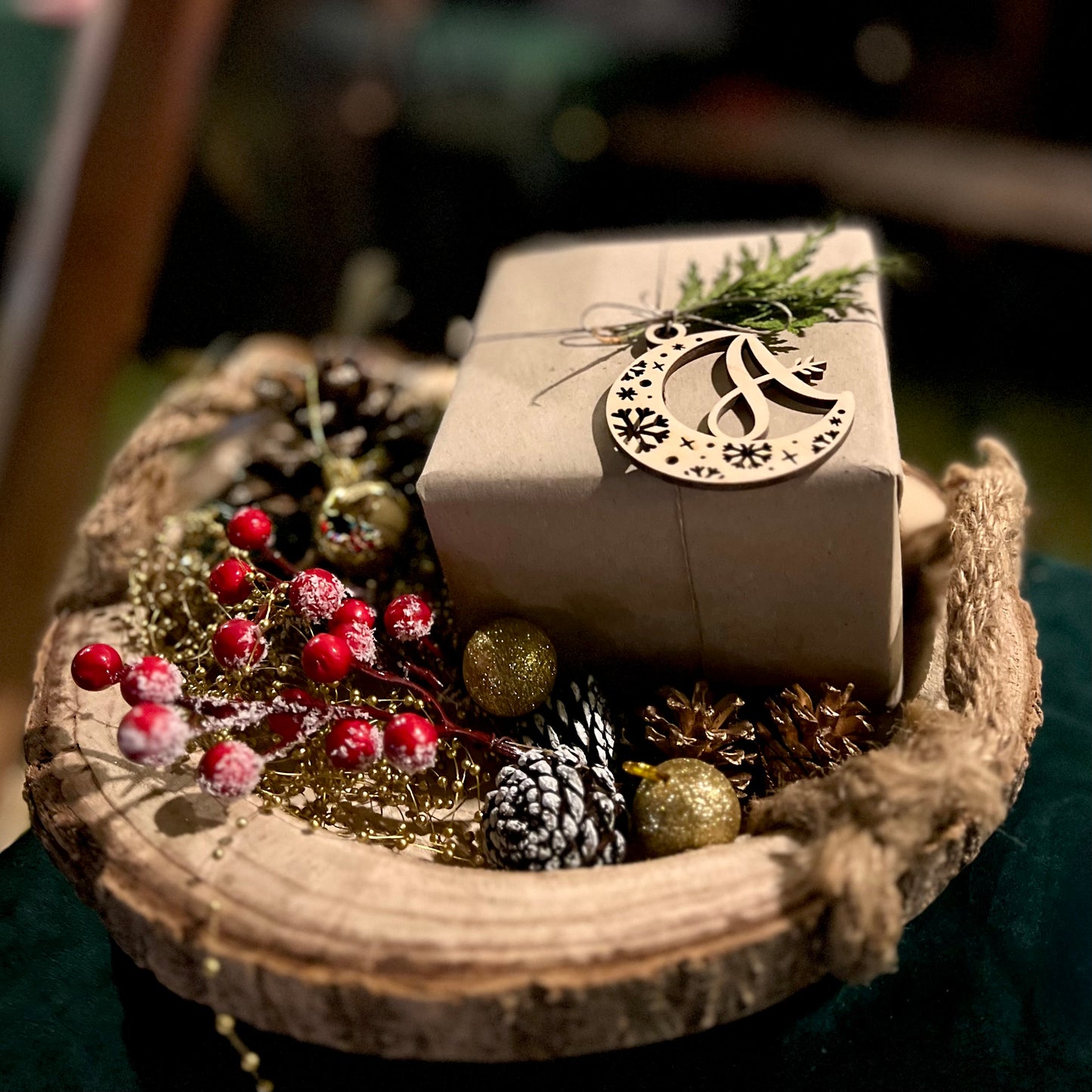 Holzanhänger Buchstaben