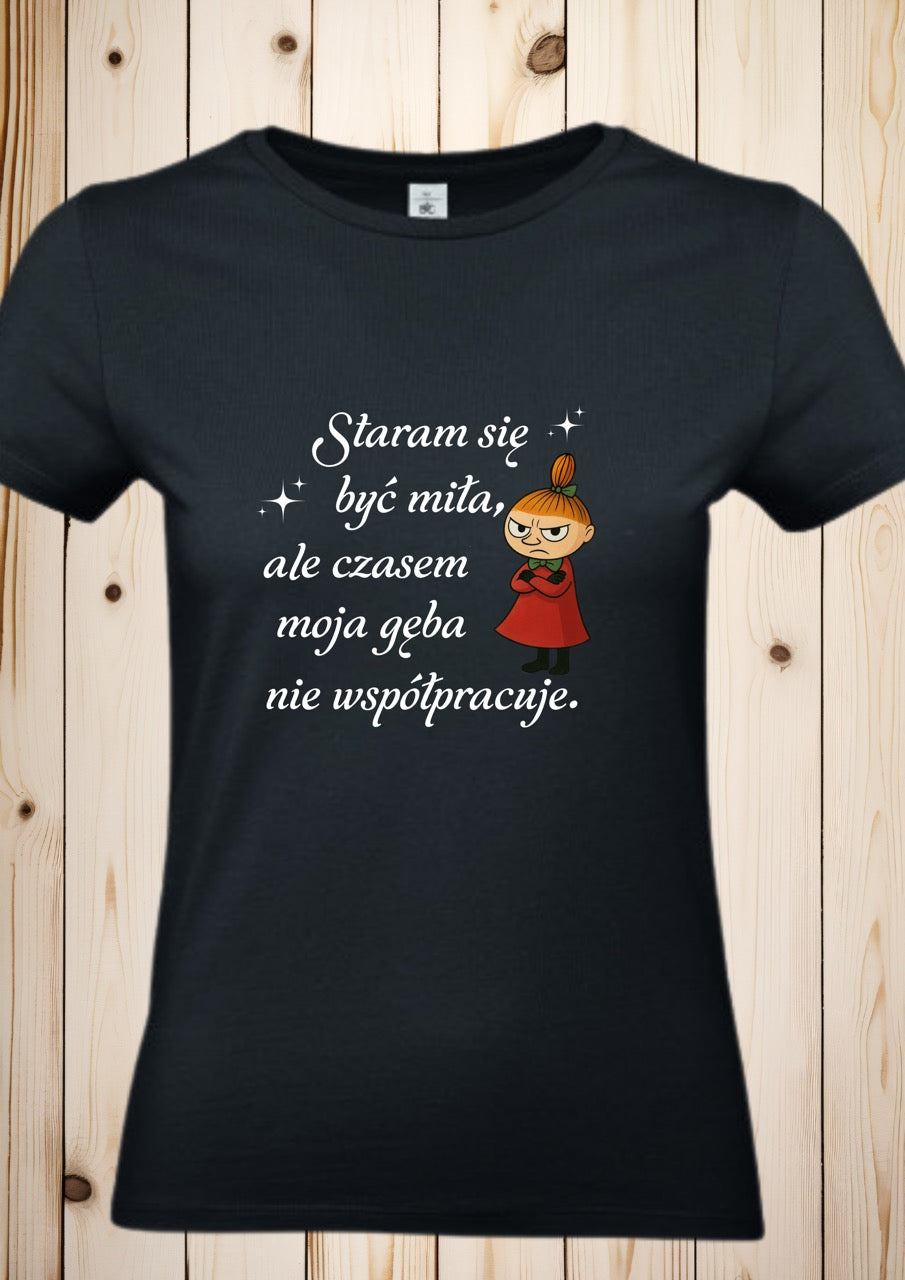 T-Shirt "Mala Mi - Staram sie byc mila"