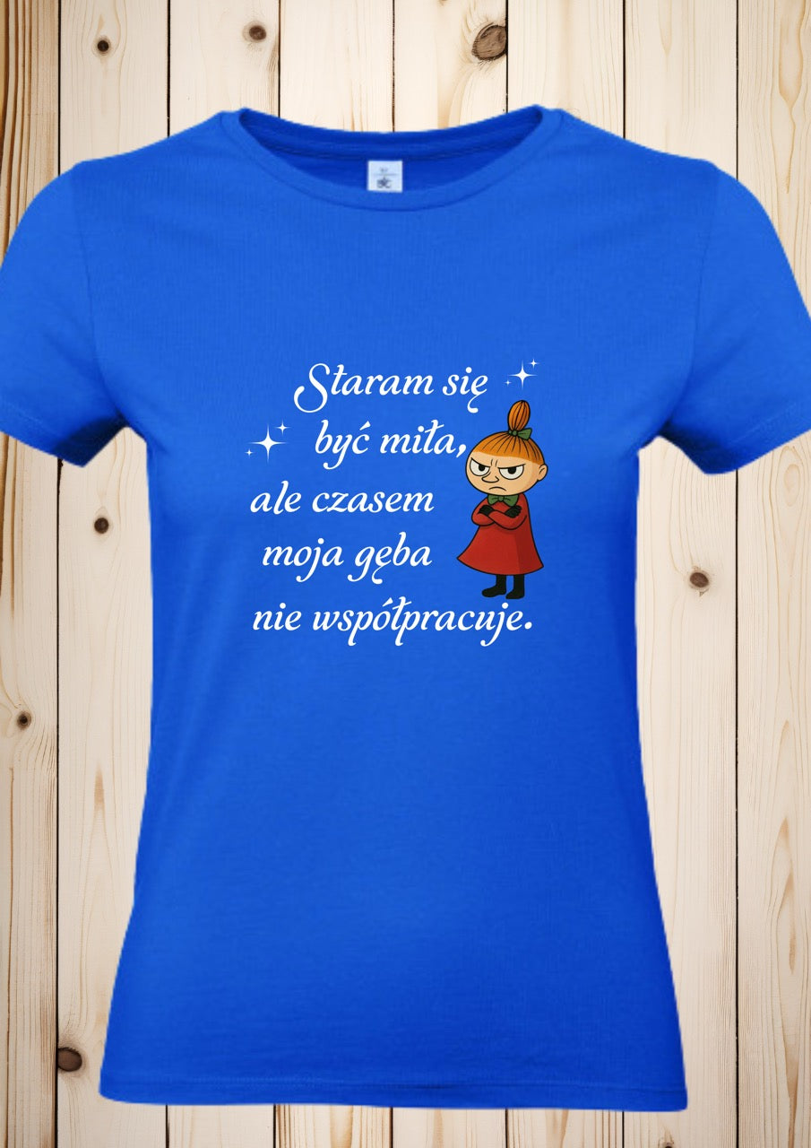 T-Shirt "Mala Mi - Staram sie byc mila"