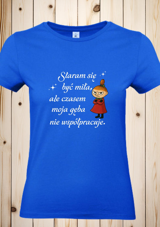 T-Shirt "Mala Mi - Staram sie byc mila"