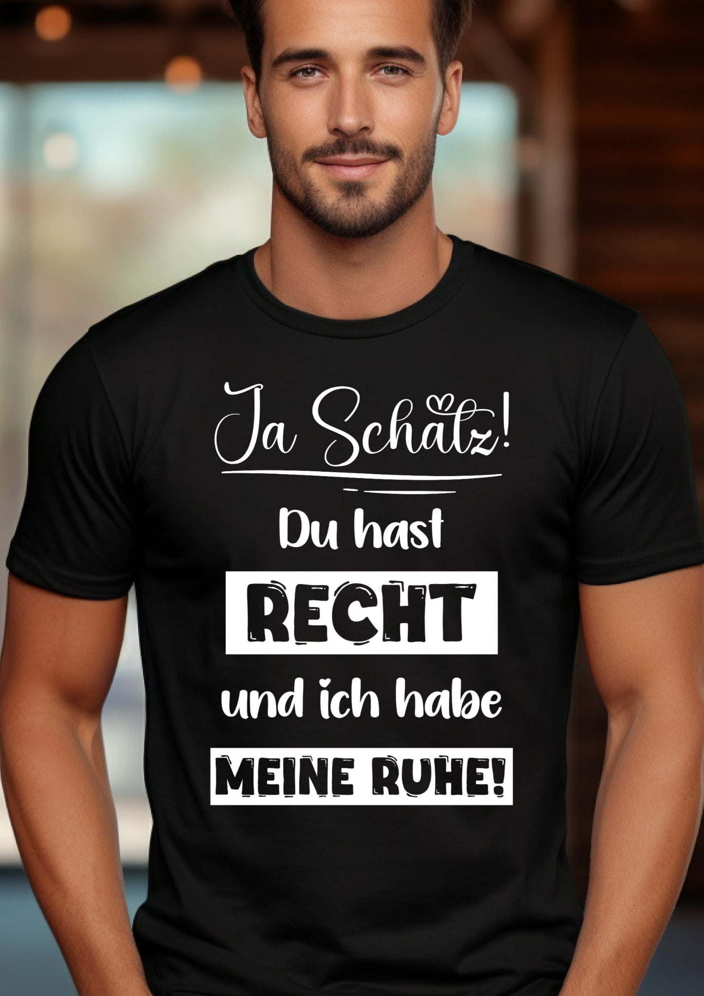T-Shirt Herren „Recht"