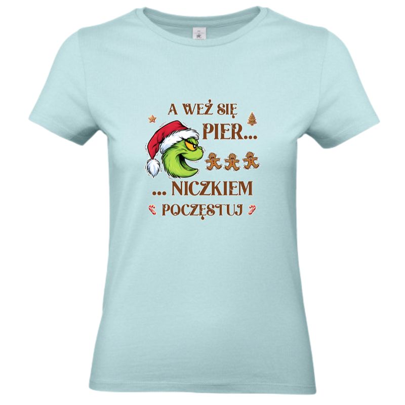 T-Shirt Damski "Pierniczkiem się poczęstuj"