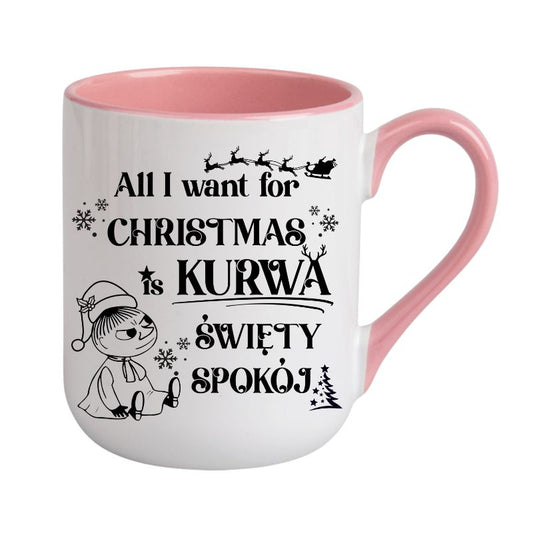 Kubek Combo 3 "All I want for Christmas is swiety spokoj" - Mala Mi