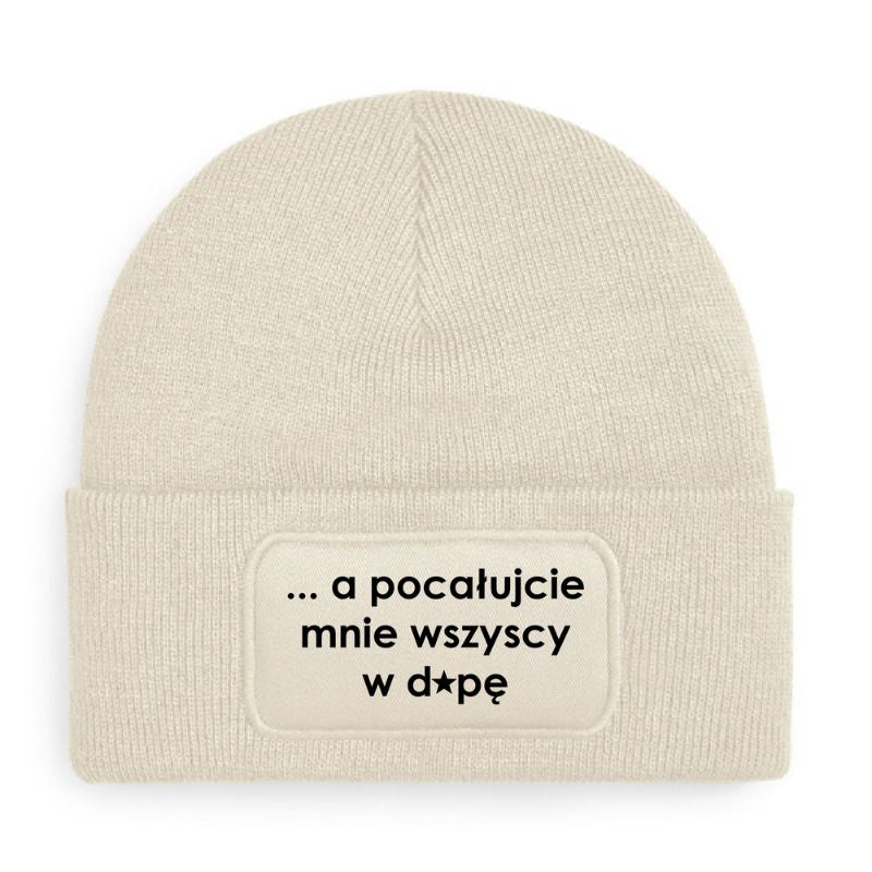 Czapka „A POCAŁUJCIE MNIE WSZYSCY W DUPĘ”