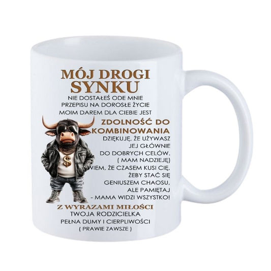 Kubek "Mój drogi synku"