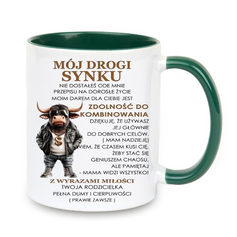 Kubek "Mój drogi synku"