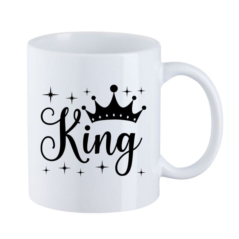 Valentinstag Keramiktasse "King"
