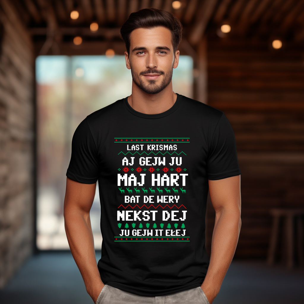 T-Shirt męski "last kristmas"