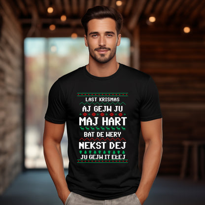 T-Shirt męski "last kristmas"