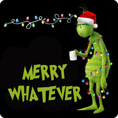 Grinch Untersetzer "Marry Whatever" - Grinch