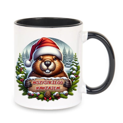 Kubek "Wszystkiego nawzajem - Bober"