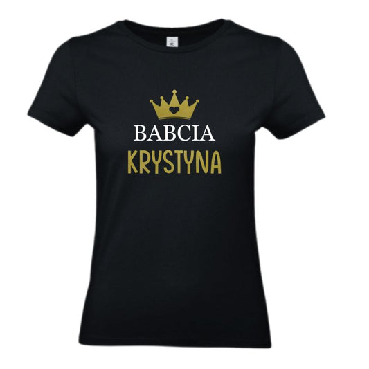 Koszulka na Dzień Babci - Babcia Krystyna