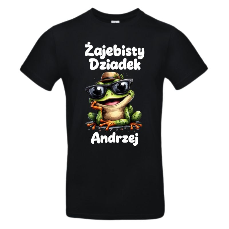 Koszulka na Dzień Dziadka - Żajebisty dziadek Andrzej