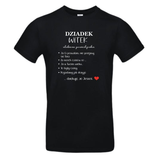 Koszulka na Dzień Dziadka - Dziadek Witek