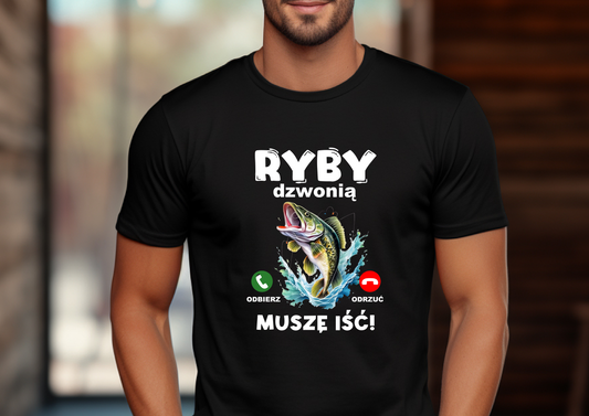 T-Shirt "T-Shirt Ryby dzwonia"