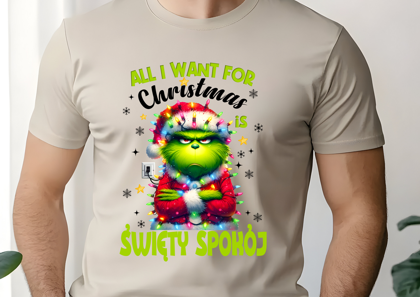 T-Shirt "All i want for Christmas"