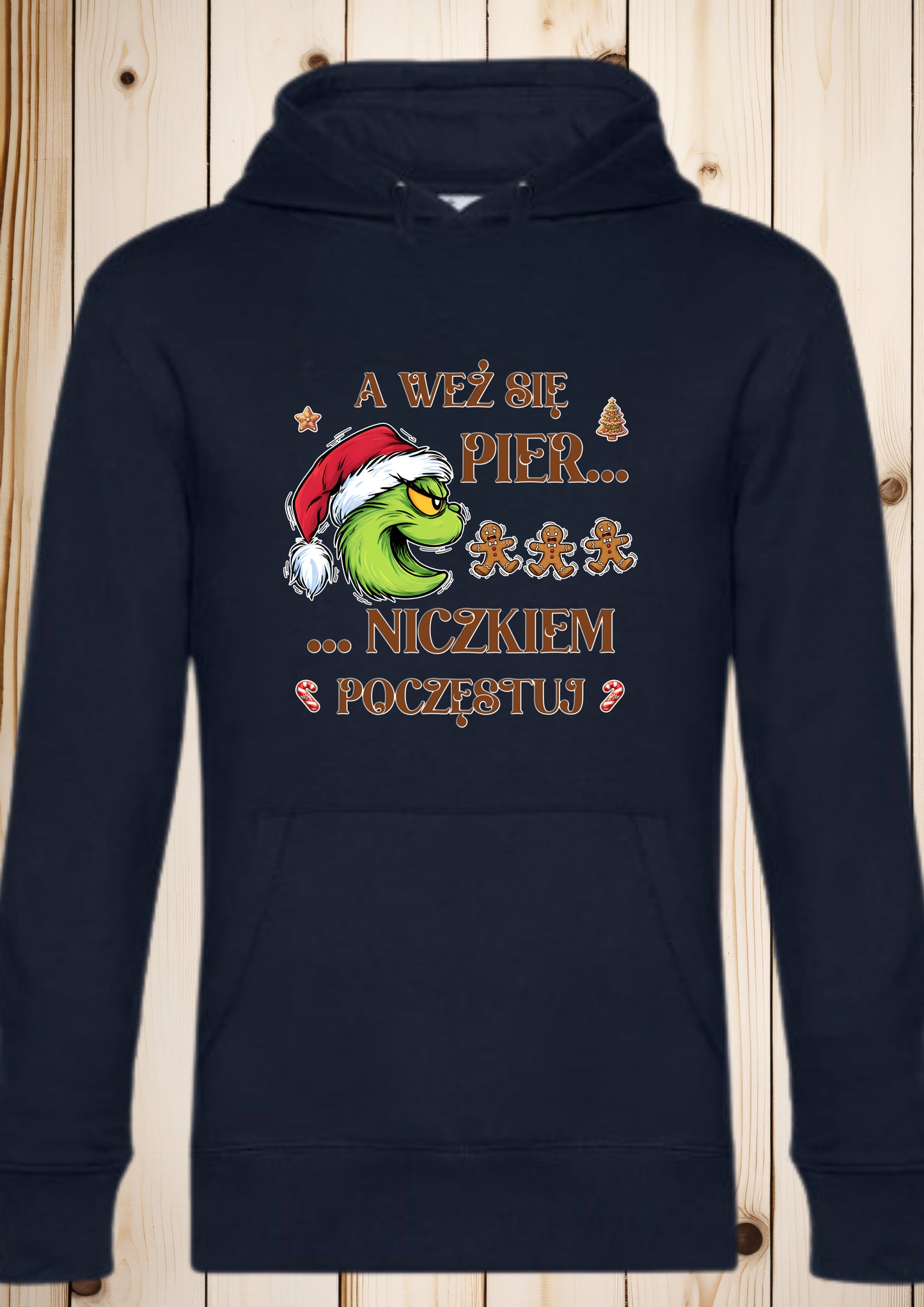 Bluza męska z kapturem „Piernik"