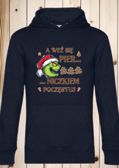 Bluza męska z kapturem „Piernik"