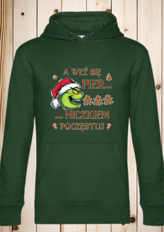 Bluza męska z kapturem „Piernik"