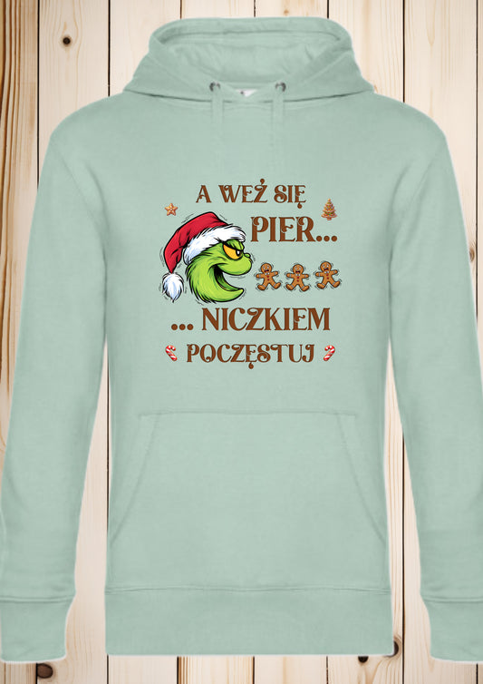 Bluza męska z kapturem „Piernik"