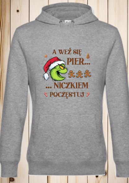 Bluza męska z kapturem „Piernik"