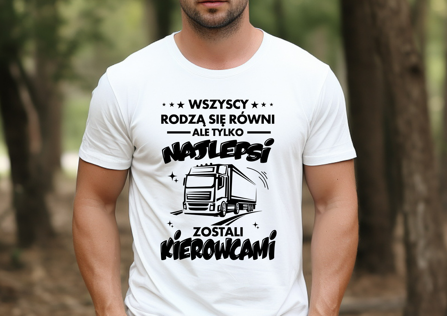 T-Shirt męski „Kierowca"