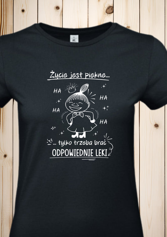 T-Shirt "Mala Mi - Życie jest piękne"