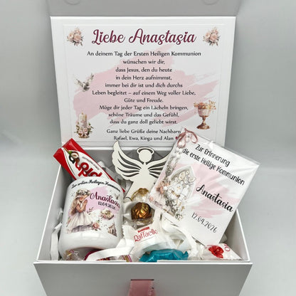 Kommunion-Erinnerungsbox – individuell gestaltetes Geschenkset zur Erstkommunion