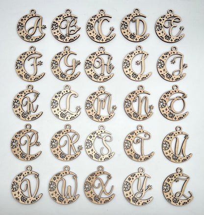 Holzanhänger Buchstaben