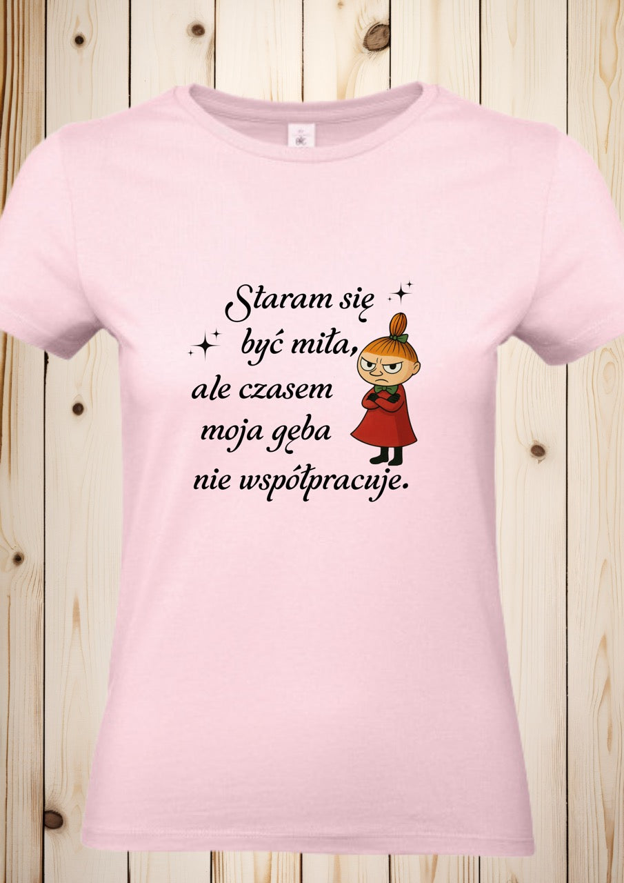 T-Shirt "Mala Mi - Staram sie byc mila"