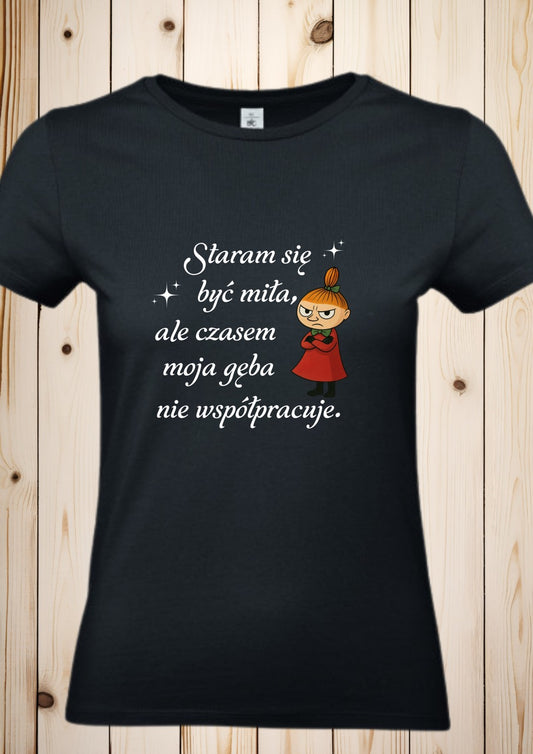 T-Shirt "Mala Mi - Staram sie byc mila"