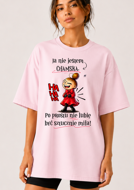 Koszulka „Ja nie jestem chamska“