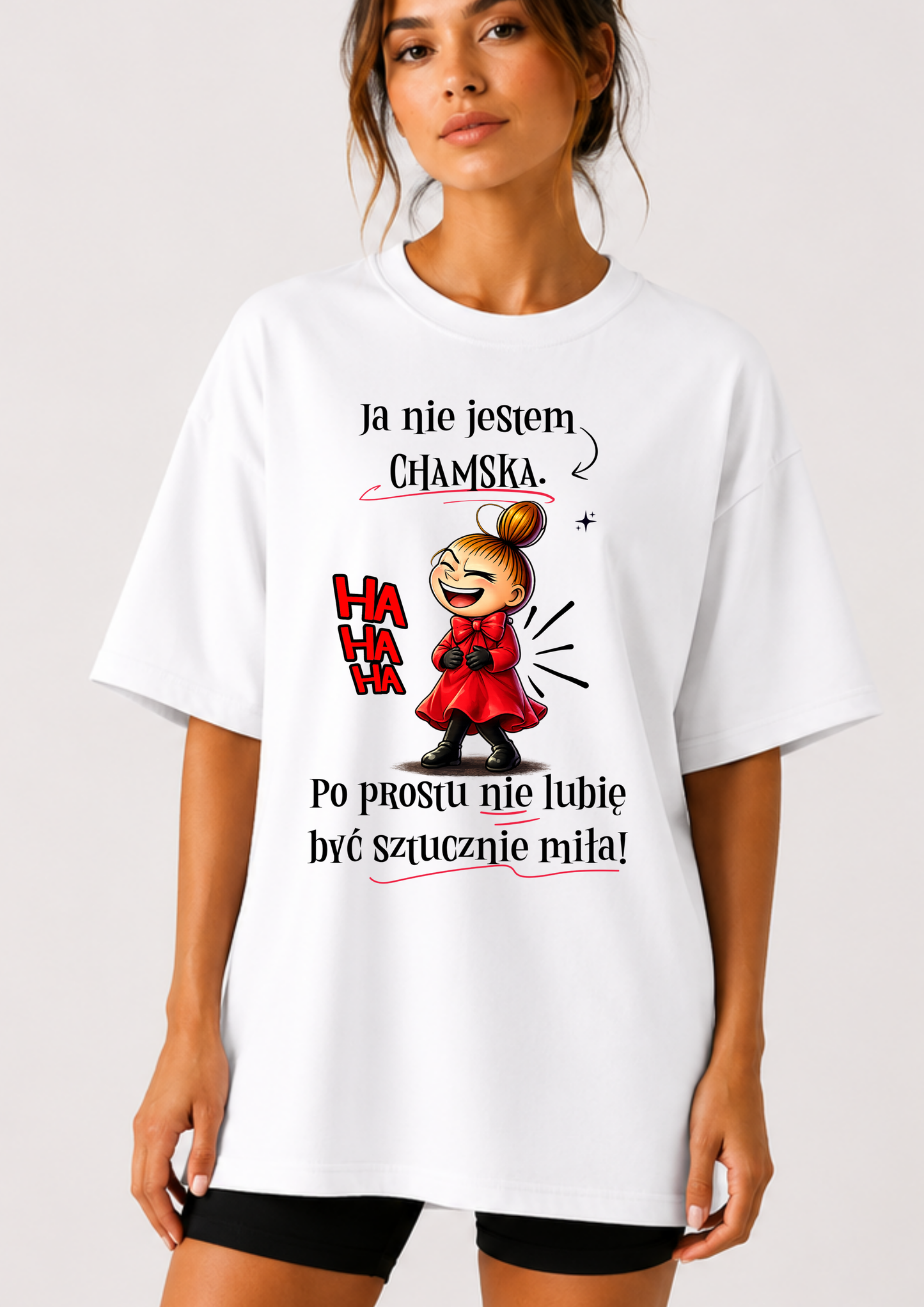 Koszulka „Ja nie jestem chamska“