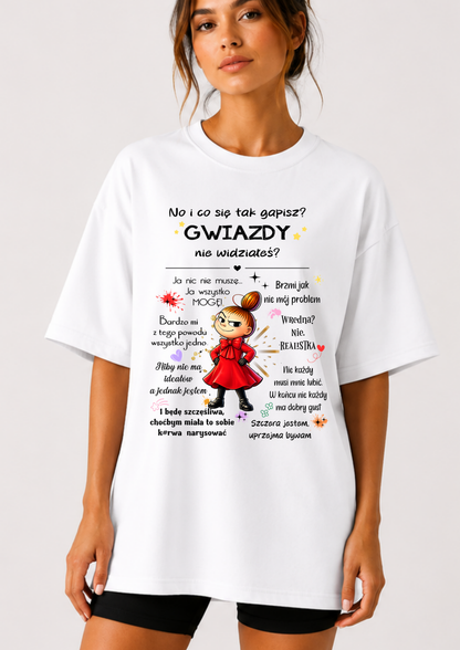 Koszulka „Co się gapisz -Gwiazdy nie widziałeś?“