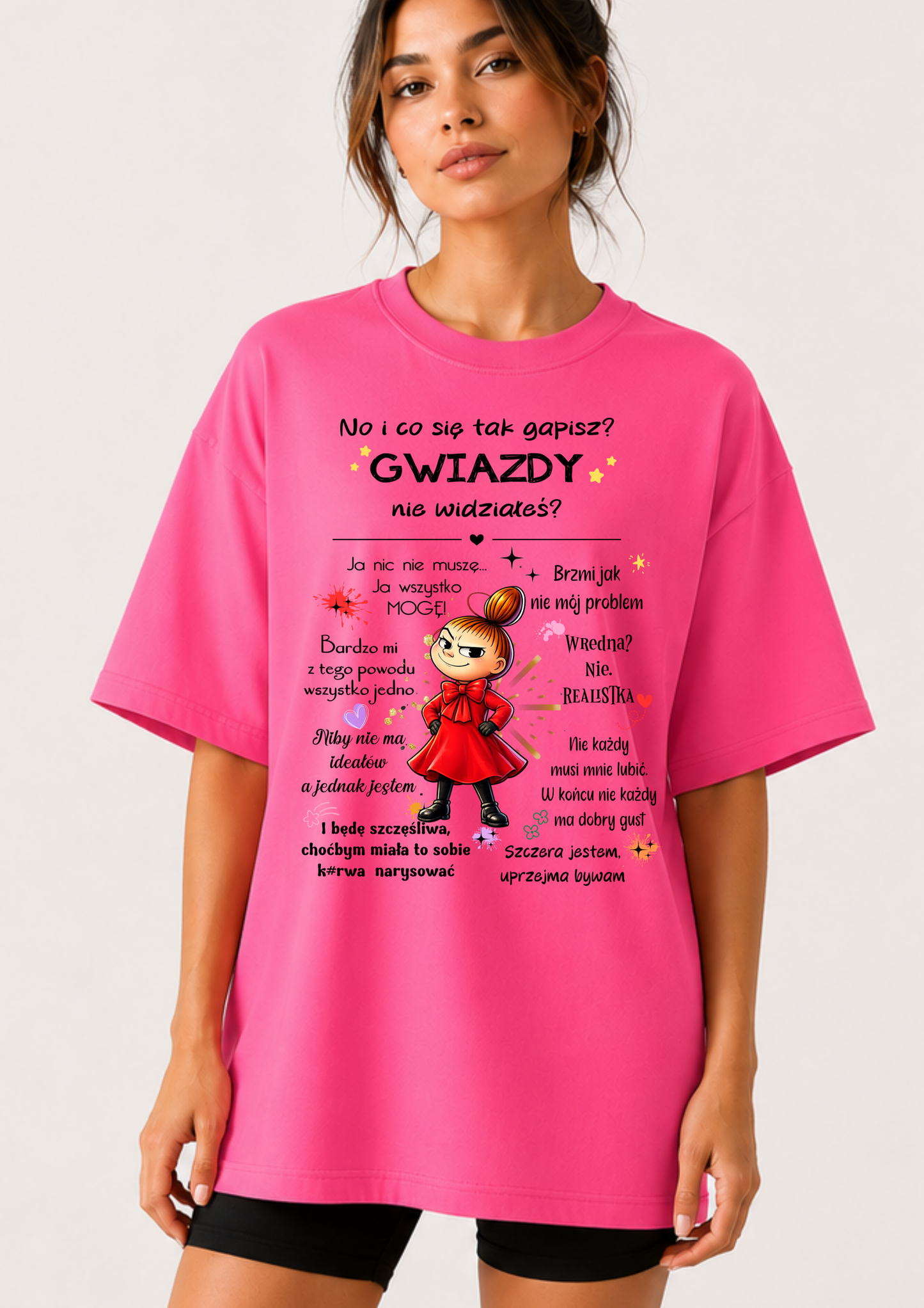 Koszulka „Co się gapisz -Gwiazdy nie widziałeś?“