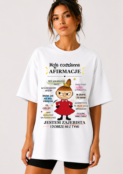 Koszulka „Moje codzienne afirmacje“