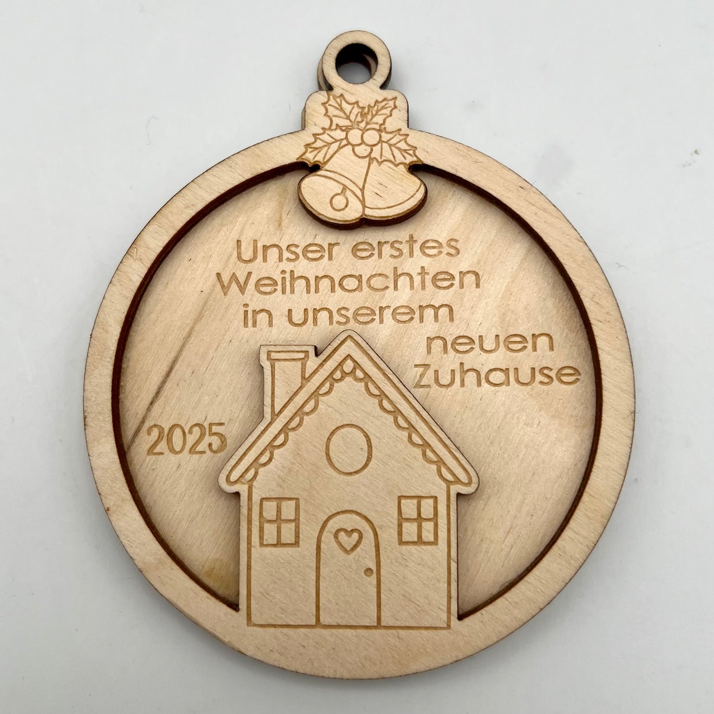 Weihnachtsanhänger aus Holz – Besondere Meilensteine 2025