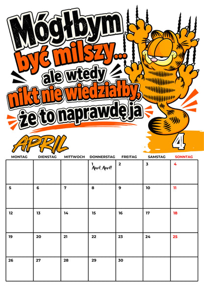 Kalendarz ścienny 2027 „Bez zbędnego pierdolenia"