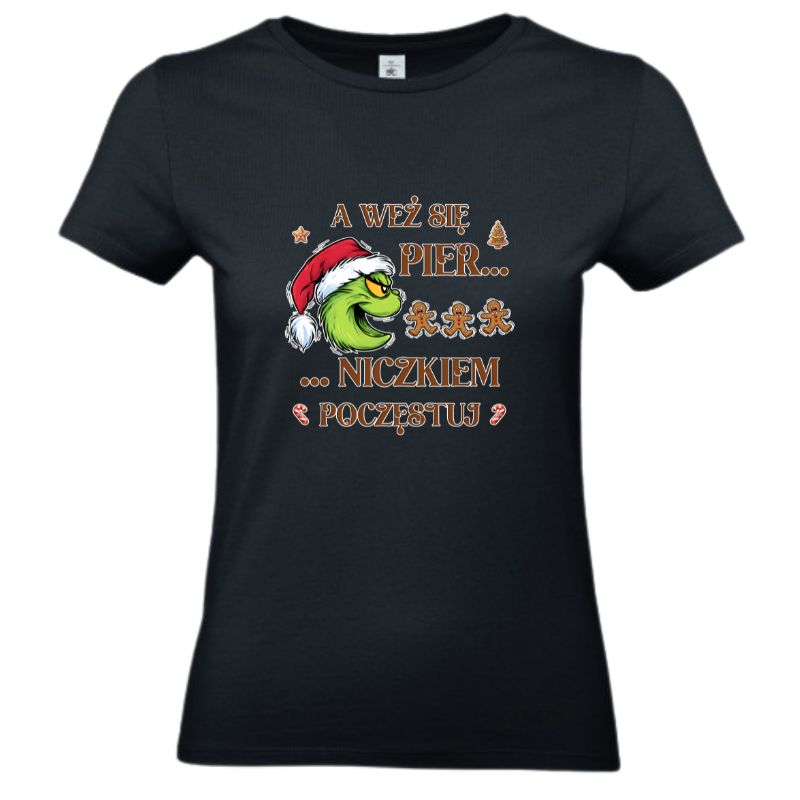 T-Shirt Damski "Pierniczkiem się poczęstuj"