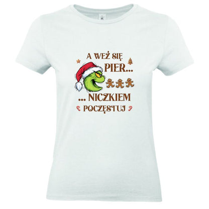 T-Shirt Damski "Pierniczkiem się poczęstuj"