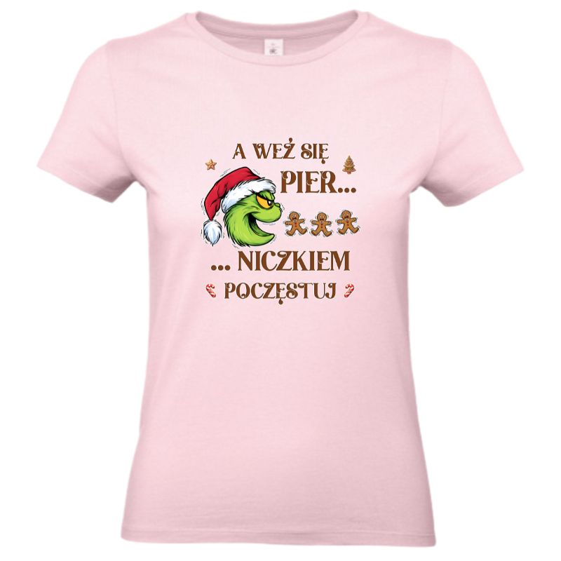 T-Shirt Damski "Pierniczkiem się poczęstuj"