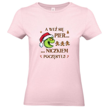 T-Shirt Damski "Pierniczkiem się poczęstuj"